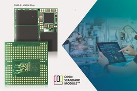 OSM-S i.MX8M Plus System on Module, Front- and Back side with Pins Kontron Electronics GmbH