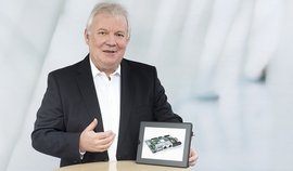 Holger Wussmann Managing Director Kontron electronics presents Pi-Tron CM4