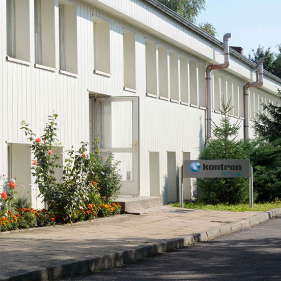 Cégépület Kontron Electronics Halle