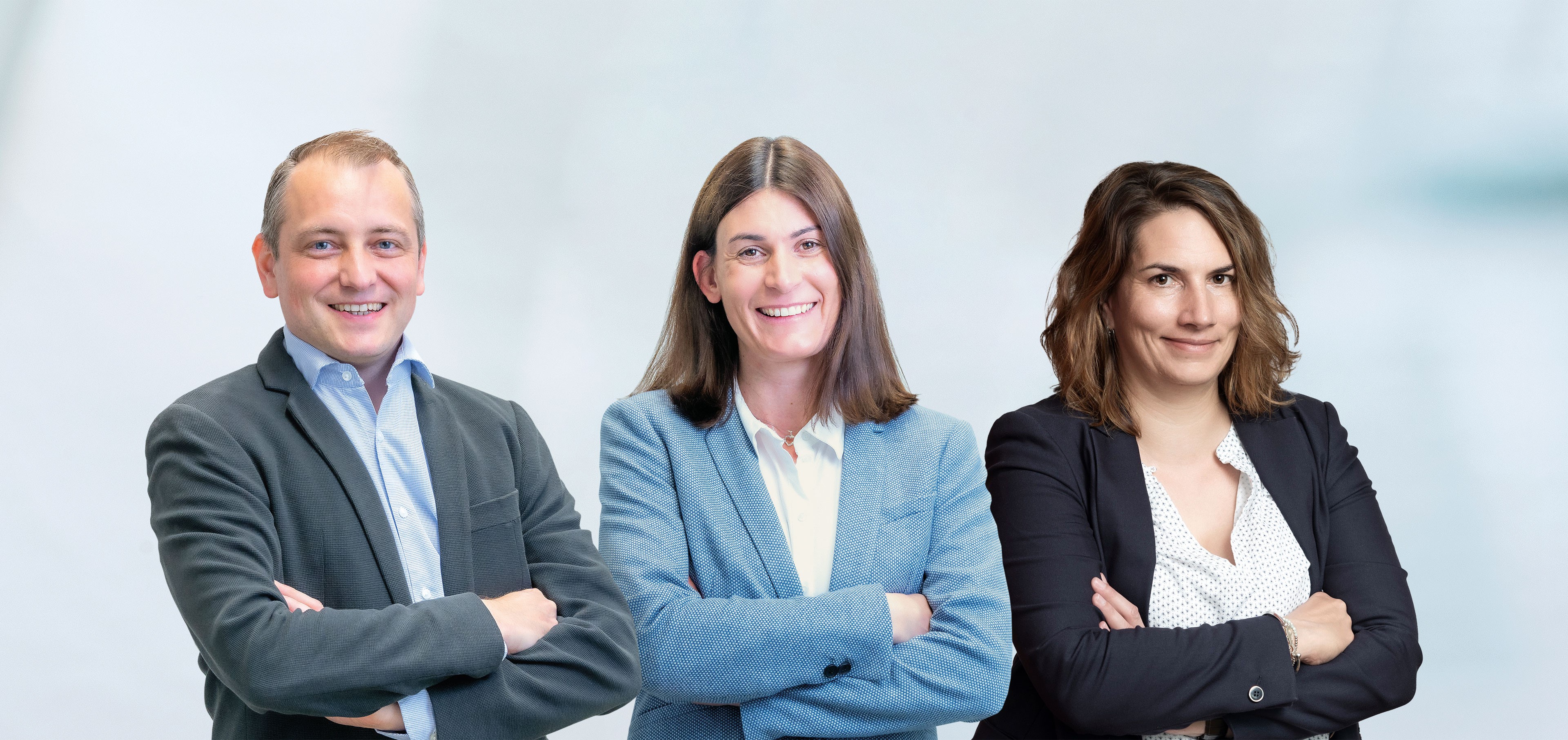 Managing Director Sebastian Wieland, Management Operation Olivia Bolliger Managing Director Sebastian Wieland, Management Operations Olivia Bollinger, Management Finance Pirmin Geisser Kontron Electronics Schweiz Rotkreuz